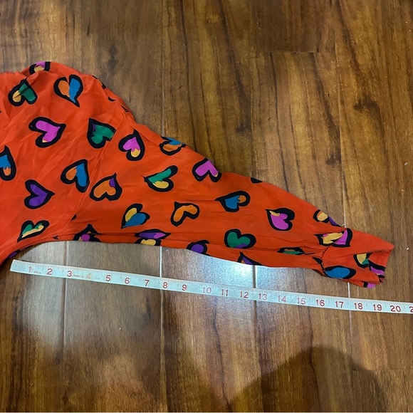 Vintage Heart Top Womens Add On Scarf - Picture 3 of 8